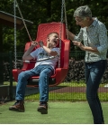 Swing seat for disabled people