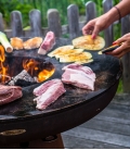 Brasero-Barbecue Carus avec bûcher