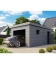 Garage en acier Eleganto 3663 de 23 m²