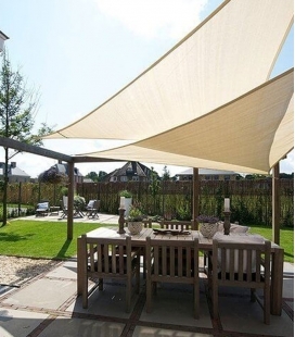 Voile d’ombrage Coolfit® triangle équilatéral 5 m - Nesling®