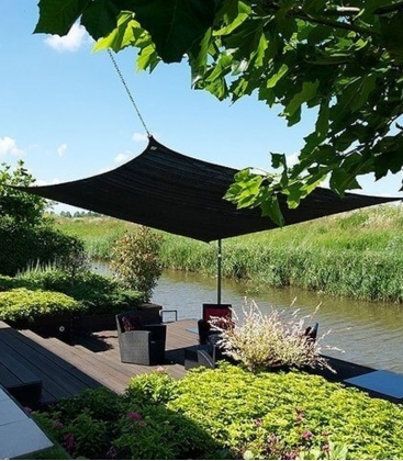 Voile d’ombrage Coolfit® carré 5 m - Nesling®