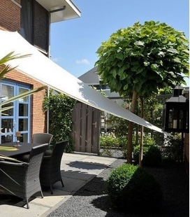 Voile d'ombrage triangle Dreamsail® imperméable 5mx5mx5m - Nesling®