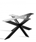 Pied de table noir en acier – Modèle 091
