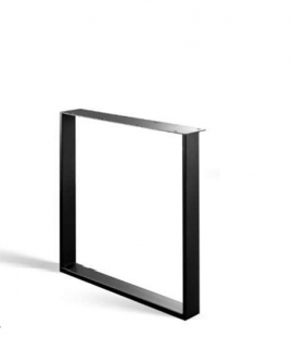 Pied de table noir en acier – Modèle 074