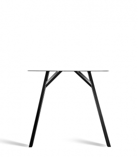 Pied de table noir en acier – Modèle 348