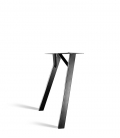 Pied de table noir en acier – Modèle 348