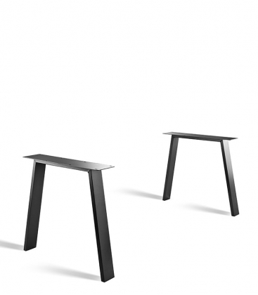 Pied de table noir en acier – Modèle 253