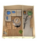 Abri de jardin en bois deux pans de 16m² (4mx4m)