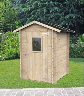 Abri de jardin en bois Hobby 1.54 m² Alce 146 cm*146 cm
