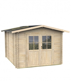 Abri de jardin en bois Opéra 5.3m² Alce 215cm*250cm