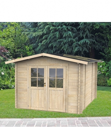 Abri de jardin en bois Opéra 5.3m² Alce 215cm*250cm