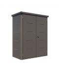 Armoire de jardin anthracite en acier Giarmadio Telluria