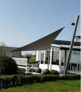 Voile d'ombrage triangulaire 4m densité 220Gr Dreamsail Nesling