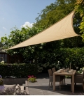 Voile d’ombrage triangle Dreamsail® imperméable 4mx4mx4m - Nesling®