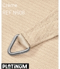Voile d’ombrage triangle rectangle 5m*5m*7,1m perméable - Nesling® Coolfit®