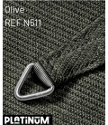 Voile d’ombrage triangle rectangle 5m*5m*7,1m perméable - Nesling® Coolfit®