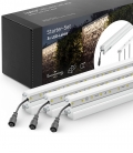 Set de Barette lumineuse extérieur pour clôture en métal/ gabion LyghtUp® LED