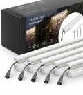 Set de Barette lumineuse extérieur pour clôture en métal/ gabion LyghtUp® LED