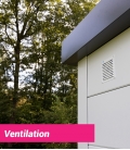 Abri de jardin en acier Eleganto 3030 de 8,9 m² avec auvent extra large fermé