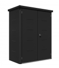 Armoire de jardin anthracite en acier Giarmadio Telluria