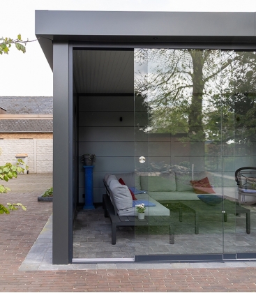 Option parois vitrées Singolo Telluria