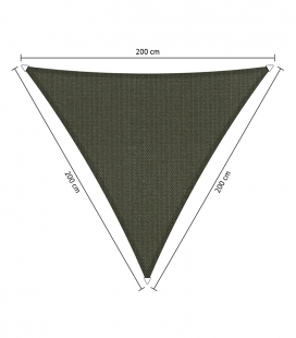 Voile d'ombrage perméable triangulaire Shadow Confort