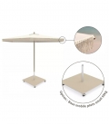 Parasol Zen Canvas Nata UX Umbrosa