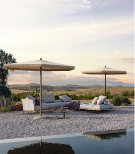 Parasol Zen Canvas Nata UX Umbrosa