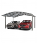 Carport double aluminum en M - Portoforte Ximax
