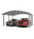 Carport double aluminum en M - Portoforte Ximax