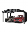 Carport double aluminum en M - Portoforte Ximax
