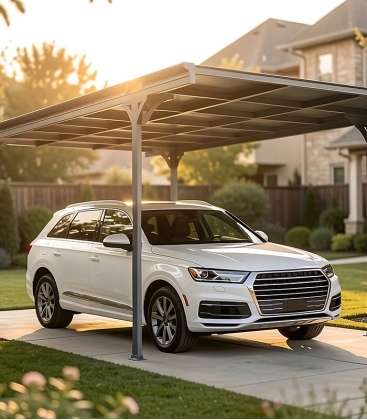 Carport en métal ECO XIMAX anthracite