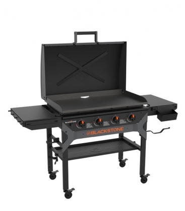 Plancha Blackstone 36 pouces sur pieds avec couvercle
