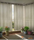 Rideaux verticaux pour extérieur 1,37 x 2,20 m Shadow Comfort