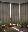 Rideaux verticaux pour extérieur 1,37 x 2,20 m Shadow Comfort
