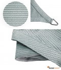 Voile d'ombrage perméable carré Shadow Confort