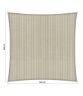 Voile d'ombrage perméable carré 3,6 X 3.6m Shadow Comfort