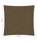 Voile d'ombrage perméable carré 5 X 5m Shadow Comfort