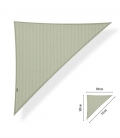 Voile d'ombrage perméable triangulaire 5*5*7.1m Shadow Confort