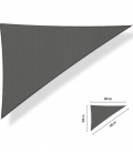 Voile d'ombrage perméable triangulaire 5*6*7.8m Shadow Confort