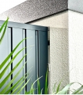 Abri de jardin en métal finition crépi blanc 3,45*2,56m de 8,9m²
