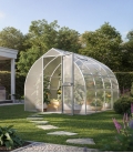 Serre de jardin Rhodo IV de 6,81m² aluminium et polycarbonate KGT