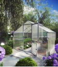 Serre de jardin 9.59m² Orchidee III KGT aluminium et polycarbonate