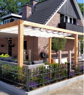 Store bateau horizontal perméable Shadow Comfort artic white