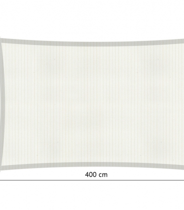 Voile d'ombrage perméable rectangulaire 3*4m Shadow Comfort