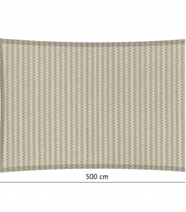 Voile d'ombrage perméable rectangulaire 3*5m Shadow Comfort