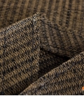 jap brown Voile d'ombrage perméable triangulaire 5x5x5m Shadow Confort