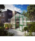 Serre de jardin en verre Lilie III KGT 9,59 m² aluminium avec vitrage de 10mm