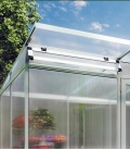 Serre de jardin en verre Santini II KGT 6,06 m² aluminium avec vitrage de 16mm