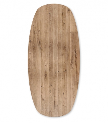 Plateau de table Oblong en chêne massif